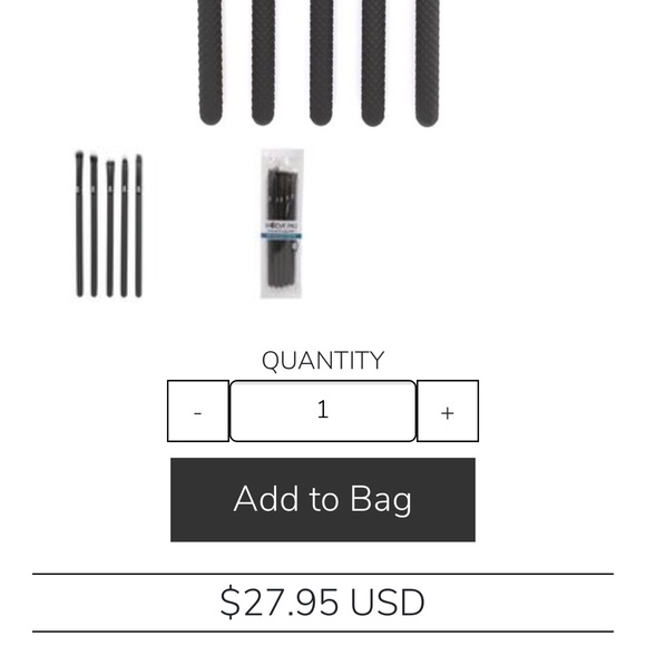 NWT UNOPENED MODA PRO 5pc deluxe eye kit - Picture 3 of 3